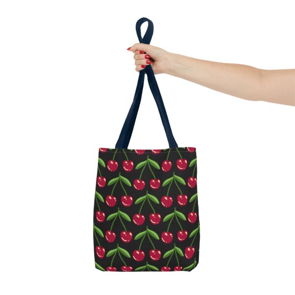 Charming Cherry Pattern Tote Bag - Perfect for Shopping, Casual Outings, Beach Days, Gifts, and Eco-Friendly Use