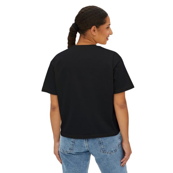 Artistic Floral Boxy Tee - Trendy Women's T-Shirt, Casual Wear, Gift for Her, Spring/Summer Fashion, Boho Style