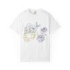 Flowers Blooming Unisex Garment-Dyed T-shirt