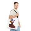 Flower Woman Tote Bag (White)