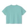 Artistic Floral Boxy Tee - Trendy Women's T-Shirt, Casual Wear, Gift for Her, Spring/Summer Fashion, Boho Style