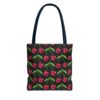 Charming Cherry Pattern Tote Bag - Perfect for Shopping, Casual Outings, Beach Days, Gifts, and Eco-Friendly Use