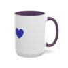 Woke Heart Accent Coffee Mug - Inspirational Quote Mug, Perfect Gift for Activists, Home Office Decor, Unique Coffee Lover Gift, 11oz & 15oz