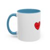 Woke Heart Accent Coffee Mug - Inspirational Quote Mug, Perfect Gift for Activists, Home Office Decor, Unique Coffee Lover Gift, 11oz & 15oz