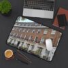 Elegant Urban Desk Mat - Stylish Office Decor, Home Office Essential, Gift for City Lovers, Laptop Pad, Workspace Accessory