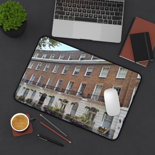 Elegant Urban Desk Mat - Stylish Office Decor, Home Office Essential, Gift for City Lovers, Laptop Pad, Workspace Accessory