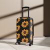Sunflower Suitcase (Stylish black)