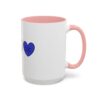 Woke Heart Accent Coffee Mug - Inspirational Quote Mug, Perfect Gift for Activists, Home Office Decor, Unique Coffee Lover Gift, 11oz & 15oz