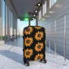 Sunflower Suitcase (Stylish black)