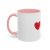 Woke Heart Accent Coffee Mug - Inspirational Quote Mug, Perfect Gift for Activists, Home Office Decor, Unique Coffee Lover Gift, 11oz & 15oz