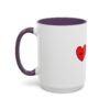 Woke Heart Accent Coffee Mug - Inspirational Quote Mug, Perfect Gift for Activists, Home Office Decor, Unique Coffee Lover Gift, 11oz & 15oz