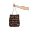 Charming Cherry Pattern Tote Bag - Perfect for Shopping, Casual Outings, Beach Days, Gifts, and Eco-Friendly Use