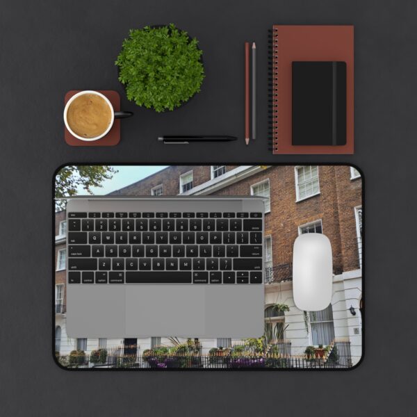 Elegant Urban Desk Mat - Stylish Office Decor, Home Office Essential, Gift for City Lovers, Laptop Pad, Workspace Accessory