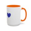 Woke Heart Accent Coffee Mug - Inspirational Quote Mug, Perfect Gift for Activists, Home Office Decor, Unique Coffee Lover Gift, 11oz & 15oz
