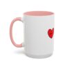 Woke Heart Accent Coffee Mug - Inspirational Quote Mug, Perfect Gift for Activists, Home Office Decor, Unique Coffee Lover Gift, 11oz & 15oz