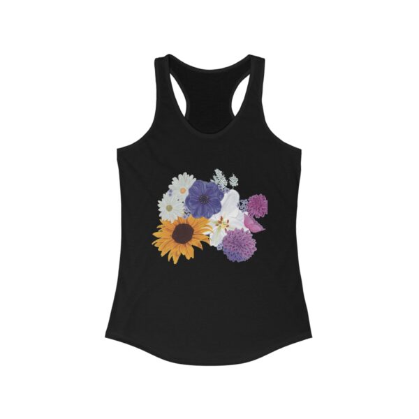Flowers Blooming Racerback Tank