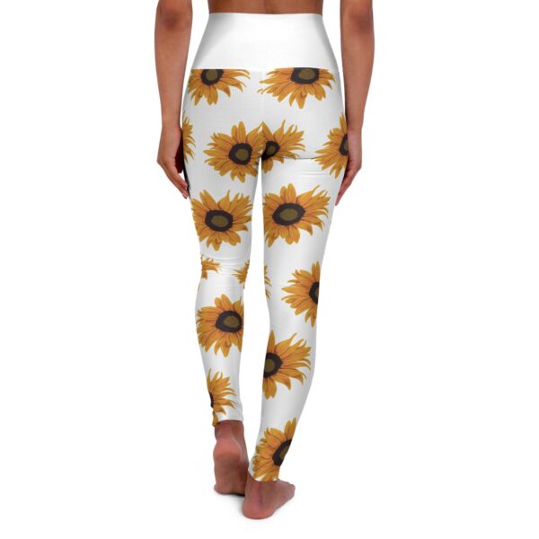 Sunflowers High Waisted Yoga Leggings
