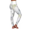 Flowers High Waisted Yoga Leggings