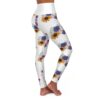 Flowers Blooming High Waisted Yoga Leggings