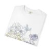 Flowers Blooming Unisex Garment-Dyed T-shirt