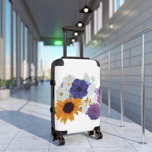 Flowers Blooming Suitcase