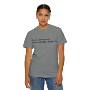 Diversity Statement T-Shirt, Unisex Tee, Casual Wear, Statement Clothing, Gifts for Activists, Everyday Style