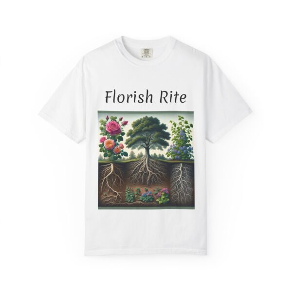 Flourish Rite T-Shirt | Gardening Enthusiast, Plant Lover Gift, Eco-Friendly Apparel, Nature Inspired Fashion, Spring Occasion Wear
