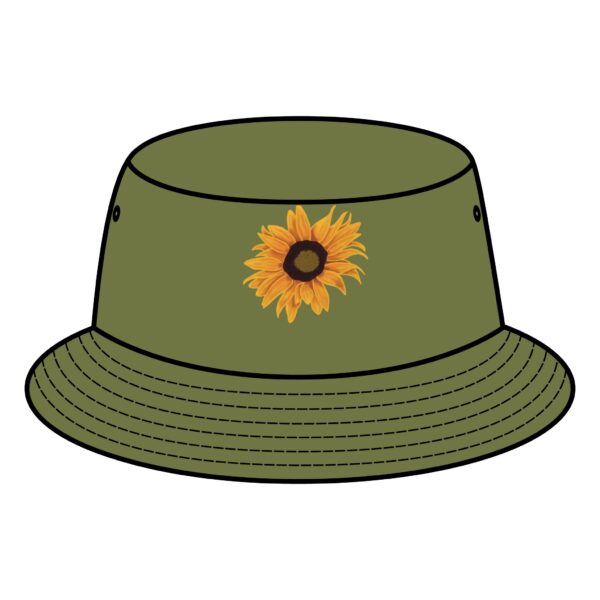 Sunflower Bucket Hat | Summer Fashion Accessory, Gift for Garden Lovers, Trendy Hat for Outdoor Events, Picnic, Festivals