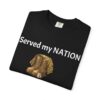 Patriotic Peace Tee - Served my NATION, Now protecting my PEACE, Unisex Garment-Dyed T-shirt, Veteran Pride Shirt, Comfortable Casual [...]