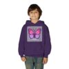 Butterfly Youth Hoodie, Cozy Sweatshirt for Kids, Spring Fashion, Animal Lover Gift, Cute Butterfly Design, Perfect for Birthdays