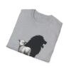 Lion and Lamb Unisex Softstyle T-Shirt, Inspirational Tee, Gift for Nature Lovers, Casual Wear, Eco-Friendly