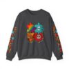 Puzzle Peace Crewneck Sweatshirt - Cozy Unisex Fashion, LGBTQ+ Pride Gift, Friendship Sweatshirt, Casual Wear, Peaceful Vibes