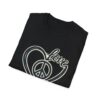 Love & Peace Unisex Softstyle T-Shirt, Vintage Vibe Tee, Casual Wear, Gift for Friends, Everyday Comfort, Boho T-Shirt