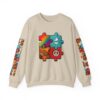 Puzzle Peace Crewneck Sweatshirt - Cozy Unisex Fashion, LGBTQ+ Pride Gift, Friendship Sweatshirt, Casual Wear, Peaceful Vibes