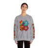 Puzzle Peace Crewneck Sweatshirt - Cozy Unisex Fashion, LGBTQ+ Pride Gift, Friendship Sweatshirt, Casual Wear, Peaceful Vibes