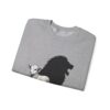 Lamb and Lion Sweatshirt, Cozy Animal Graphic Crewneck, Unisex Gift for Nature Lovers, Perfect for Chill Days or Holidays
