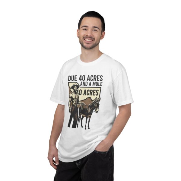 7216225275418097023_2048.jpeg Due 40 Acres and a Mule T-Shirt | Juneteenth Emancipation Graphic Tee