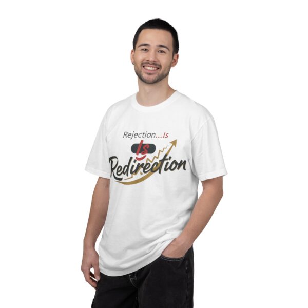 8891641190414417202_2048.jpeg Rejection Is Redirection T-shirt | Motivational Inspirational Tee