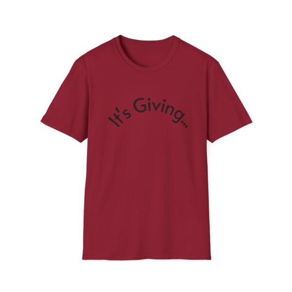 11254119610468884150_2048.jpeg Unisex Softstyle T-Shirt - It's Giving... | Casual Wear, Gift for Friends, Birthday Gift, Everyday Style, Trendy Fashion
