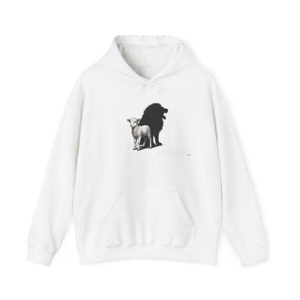 Courage & Strength Hoodie - Unisex Heavy Blend Sweatshirt, Inspirational Gift for Animal Lovers, Cozy Fashion, Mother's Day, Birthday Gift