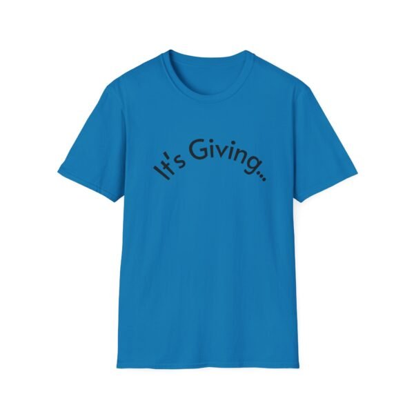 12398935844071637116_2048.jpeg Unisex Softstyle T-Shirt - It's Giving... | Casual Wear, Gift for Friends, Birthday Gift, Everyday Style, Trendy Fashion