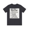 1335810338622806554_2048.jpeg Funny Unisex T-Shirt for Sassy Humor Lovers, Who Your Mom Is Not Tee, Gift for Friends, Birthday, Casual Wear, Comfy Summer Tee