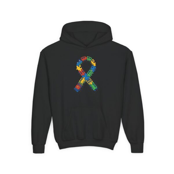 Autism Awareness Hoodie for Youth | Colorful Puzzle Ribbon Sweatshirt | Support & Celebrate Differences, Perfect Gift for Kids | [...]