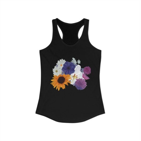 Flowers Blooming Racerback Tank