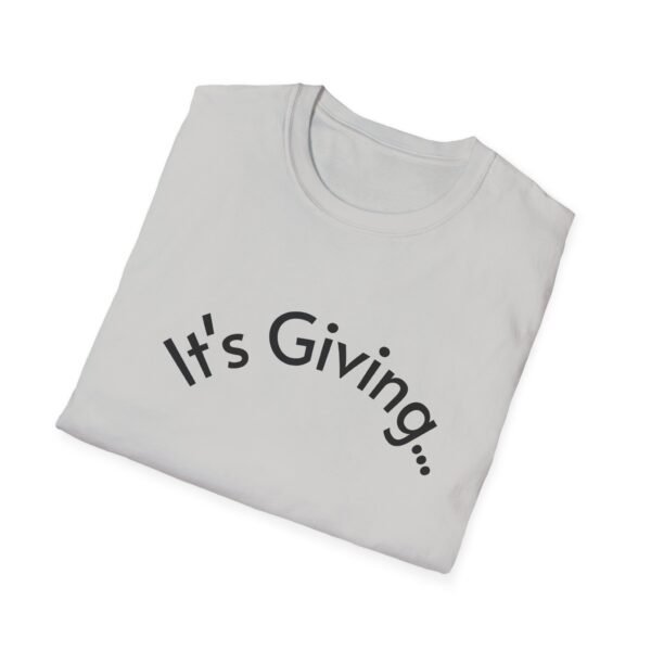 16718721357553211822_2048.jpeg Unisex Softstyle T-Shirt - It's Giving... | Casual Wear, Gift for Friends, Birthday Gift, Everyday Style, Trendy Fashion