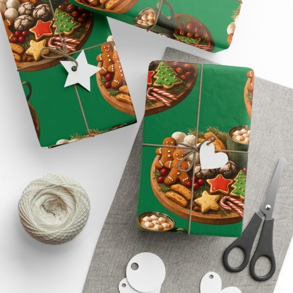 Festive Wrapping Papers for Holiday Gifts, Christmas Present Wrap, Eco-Friendly Gift Wrap, Seasonal Wraps, Party Decorating