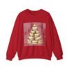 Festive Cookie Tree Sweatshirt, Holiday Gift, Cozy Crewneck, Christmas Apparel, Seasonal Fashion, Unisex Sweatshirt