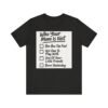 17061492583945747432_2048.jpeg Funny Unisex T-Shirt for Sassy Humor Lovers, Who Your Mom Is Not Tee, Gift for Friends, Birthday, Casual Wear, Comfy Summer Tee