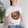 Festive Cookie Tee, Unisex Christmas T-Shirt, Holiday Baking Shirt, Gingerbread Design Top, Cozy Winter Apparel