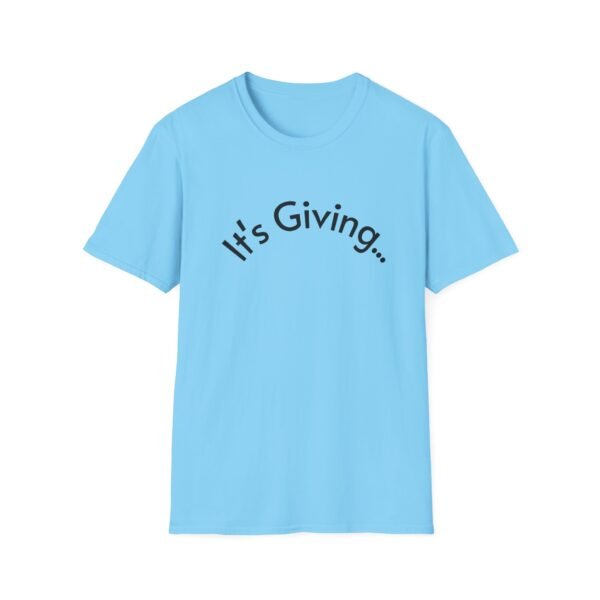17569296168311606494_2048.jpeg Unisex Softstyle T-Shirt - It's Giving... | Casual Wear, Gift for Friends, Birthday Gift, Everyday Style, Trendy Fashion